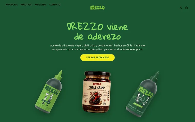 Captura de drezzo.cl