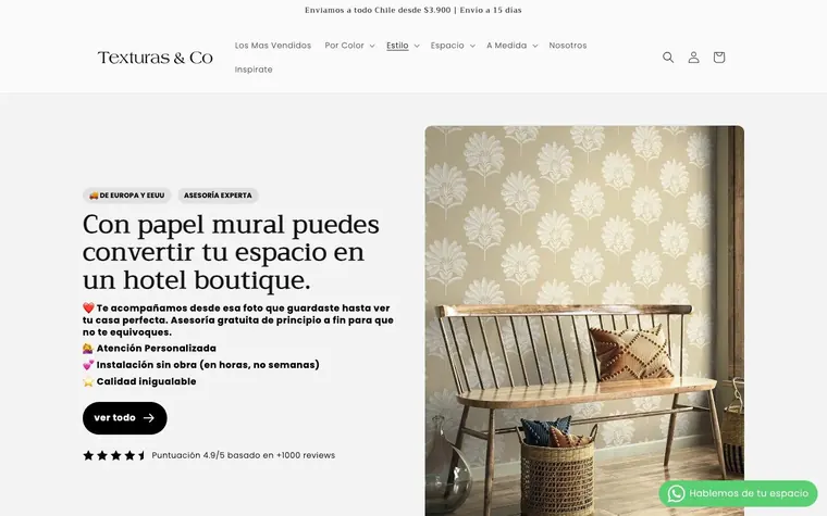 Captura de texturas.cl